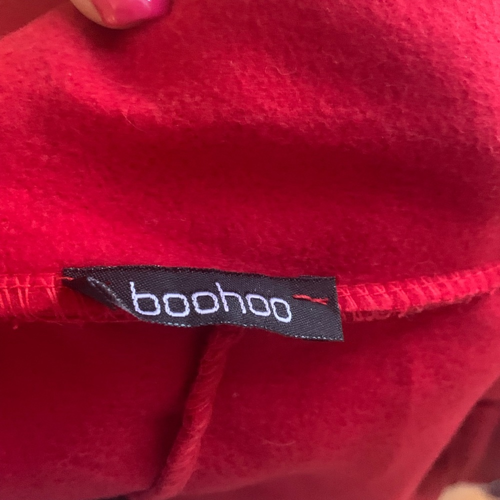Red wrap jacket. - Picture 2 of 2